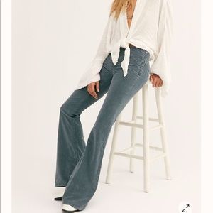Free People Coduroy Flare Pants